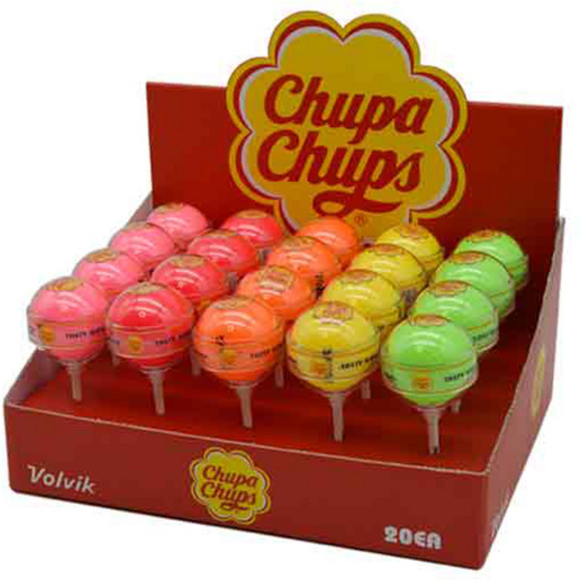 볼빅 츄파춥스 컬러 골프공 막대형, 혼합색상, 20개입, 1개