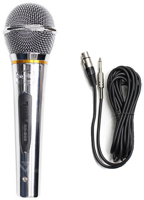 velton 유선 국산 고성능 가정노래방 연설 회의 PC 다이나믹 마이크 5M, SD-909