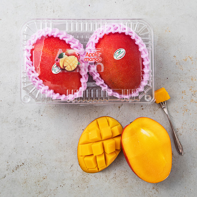 더달 대만산 애플망고, 680g(2입), 1개