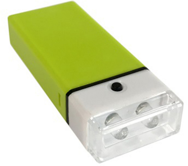 물로켜는 1회용 재난대비 서바이벌 비상 랜턴, 그린, 1개