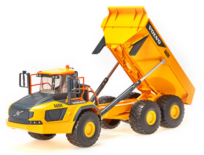bruder Volvo 傾卸車 壓鑄模型 BR02455, 混合色, 1個