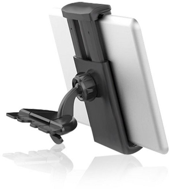 스마트폰 앤 태블릿PC CD 슬롯 차량용 거치대 LP-8B, 1개, 블랙