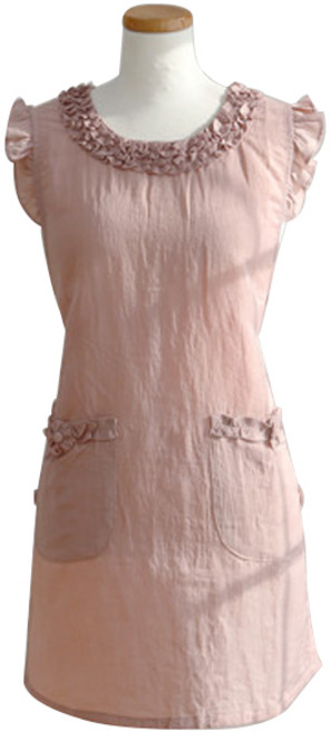 한스빌 레이스 앞치마 XL, 인디핑크, 1개