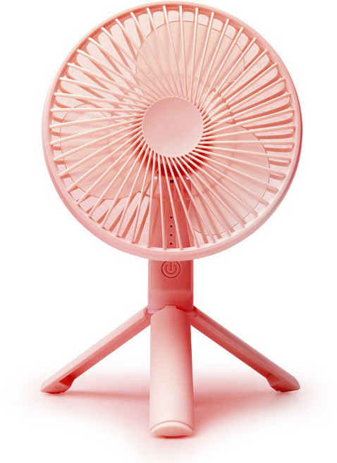 애니클리어 6 핸디팬 스탠드 휴대 겸용 선풍기, PDB-MF100, 핑크