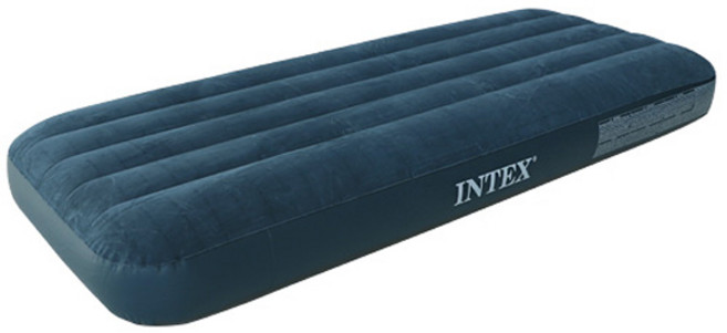 INTEX Dura-Beam 基本款充氣床墊, 深藍色