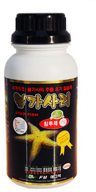 불가사리 추출 유기 칼슘제 500ml, 1개