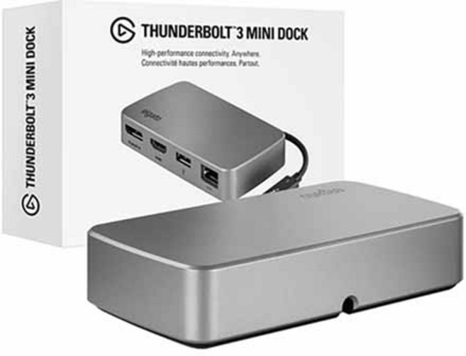 엘가토 썬더볼트 3 미니 독 USB 허브, 혼합색상, 1개