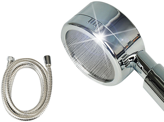 에이플 파워 스텐 샤워헤드 + 스텐 샤워호스 3m 세트, 1개, 혼합색상