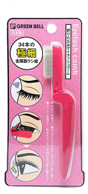 그린벨 접이식 아이래쉬 콤 EC-800, 혼합색상, 1개