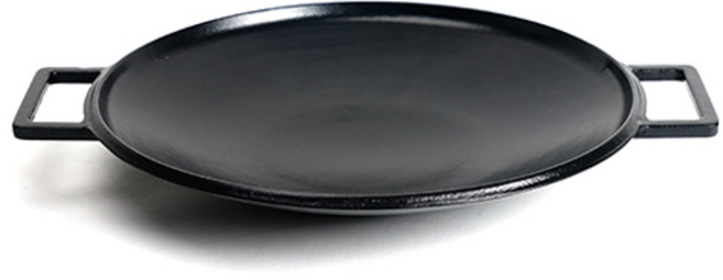 무쎄 무쇠 솥뚜껑 불판 H5 오목 인덕션 IH, 내경 33cm, 1개