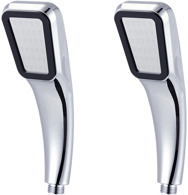 제이스홈 고압절수 300홀 사각 샤워기 JSH010, 2개, 실버