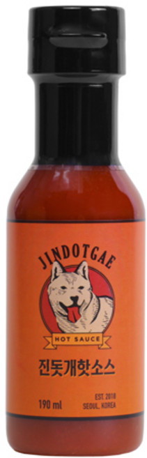 진돗개 핫소스, 190ml, 1개