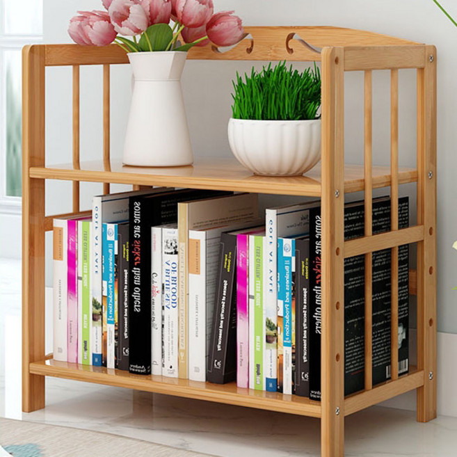 가팡 원목 심플 책상 선반 2단 500, 우드