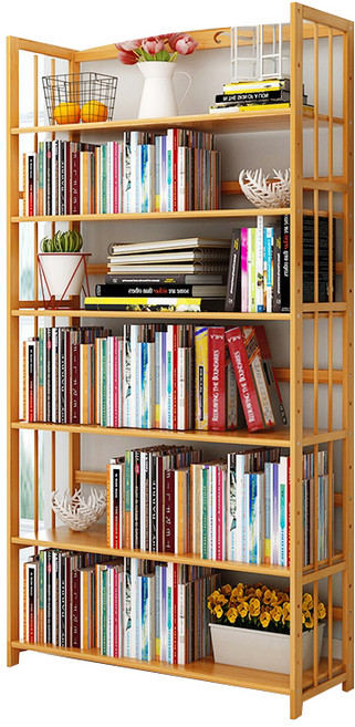 가팡 원목 심플 책상 선반 6단 900, 우드