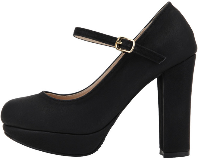 단골언니 여성용 퐁듀 메리제인 가보시 펌프스 힐