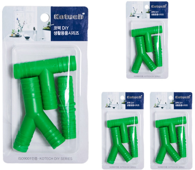 코텍스 호스 연결구 세트 K-444, 4개