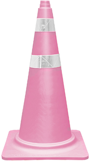 동광세이프티 칼라콘, 1개, 핑크