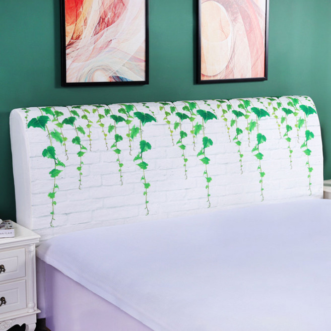 앤티스 패브릭 디지털 프린팅 침대 헤드 커버, 플렌트월, 1개