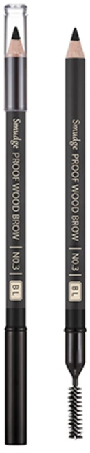 미샤 스머지프루프 우드 아이브로우 펜슬, 블랙, 1개 - 쿠팡