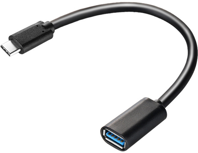 넥스트유 타입C to USB 3.0 타입A OTG 변환 케이블 NEXT-1518OTG-TC, 120mm, 혼합색상, 1개