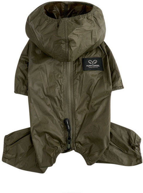 퍼피엔젤 여아용 반려동물 에어 커버롤 OW002, 808 그린, 1개
