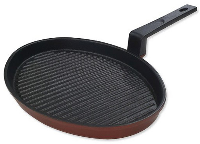 베네지아 IH 타원 스테이크팬, 26cm, 1개