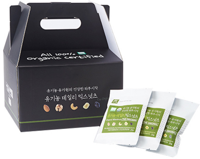 유가원 유기농 데일리 오리지널 믹스넛츠 견과세트 750g, 1개