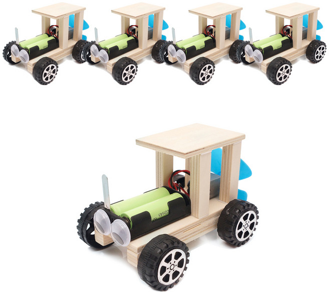 티처스 STEAM 과학교구 전동 풍력 자동차 DIY 만들기 세트 C-30, 5세트