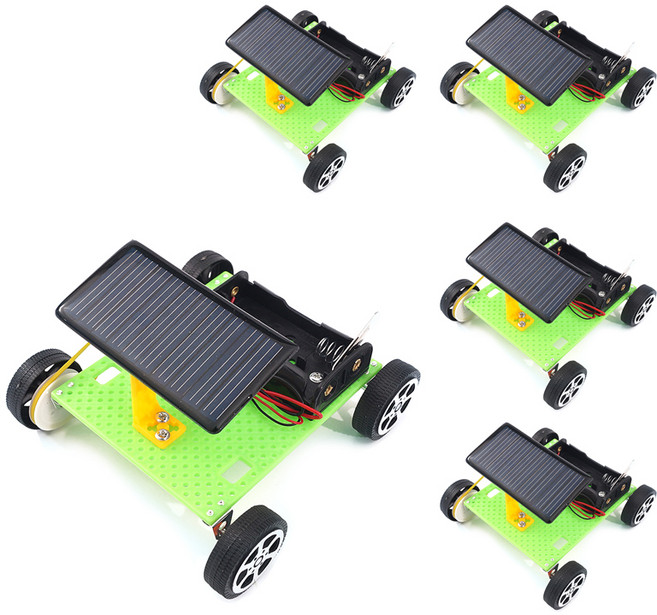 티처스 STEAM 과학교구 태양광 미니 자동차 DIY 만들기 세트 SC-30, 5세트