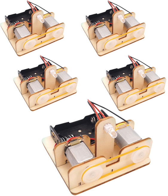 Teachers STEAM 科學教具 電動發電機 DIY 製作套組 D-20A, 5套