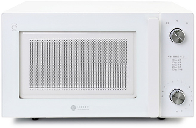 롯데알미늄 플랫형 전자레인지 20L, P70F20EL-WS