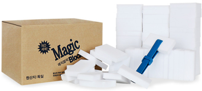 바스프 매직블럭 본품 80p + 집게, 1세트