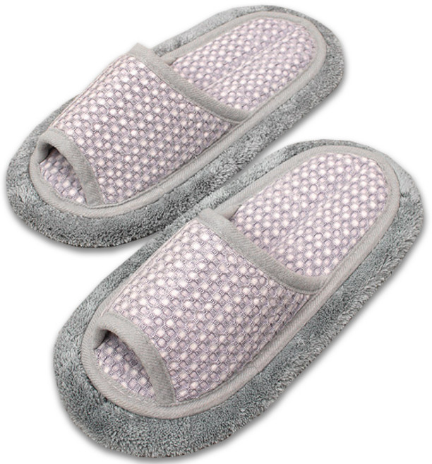 엘키 순면 피그먼트 청소실내화, 1세트, 연네이비