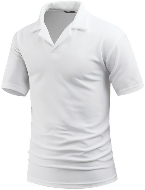 다꾸앙 남성용 남자의일상 오픈 반팔 카라티 B04C4_tp1313