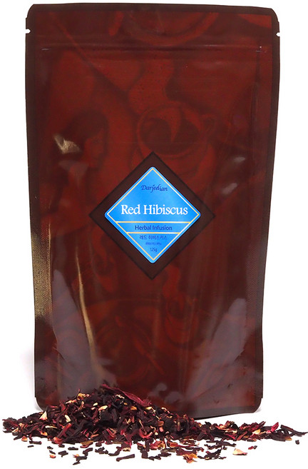 Darjeelian Red Hibiscus朱槿花茶補充包, 125g, 1入, 1個