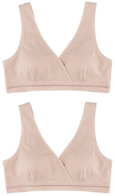 뉴니끄 여성용 모코랩 수유브라 2p