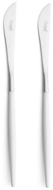 큐티폴 고아 디저트 나이프, 화이트, 2개