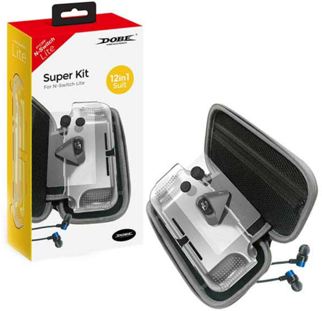 DOBE 닌텐도 스위치 라이트용 올인원 슈퍼킷 보호 세트, 1세트