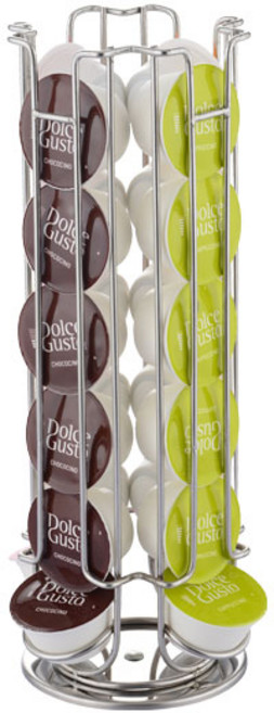 몰라덴 캡슐 커피 회전 거치대 24구 돌체 호환용, 1개