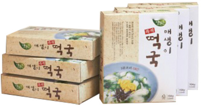 갯푸른 매생이 즉석 떡국, 184g, 6개