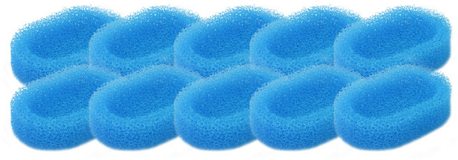 새드리 스펀지 비누받침, 블루, 10개