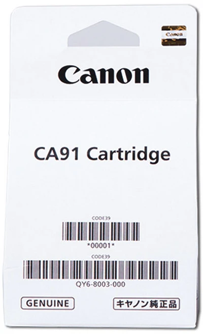 캐논 프린트 헤드 카트리지 CA91 검정, 1개, QY6-8003 - 쿠팡