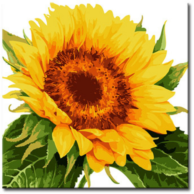 아디코 캔버스 DIY 명화그리기, 당신을바라봄, 1개