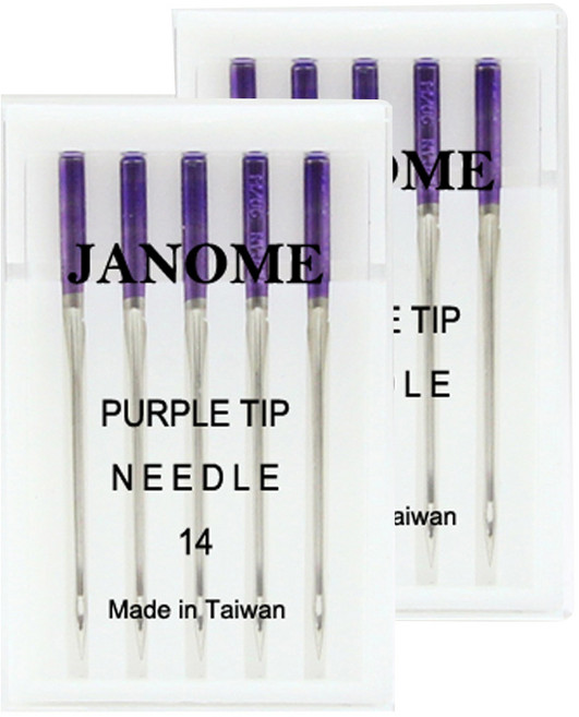 자노메 퍼플팁 재봉바늘, 2개