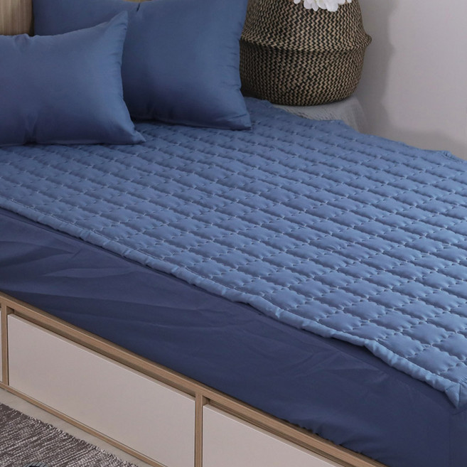 이룸앤 데일리 베이직 침대패드, 로얄블루