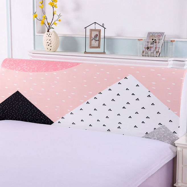 앤티스 패브릭 디지털 프린팅 침대 헤드 커버, 노르딕, 1개