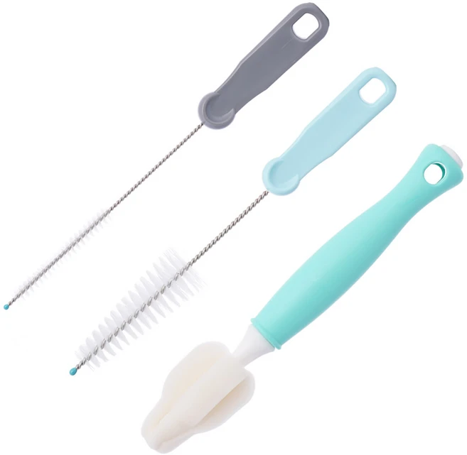 닥터브라운 옵션스 플러스 클리닝 브러쉬 세트, 1세트, 민트 - 쿠팡