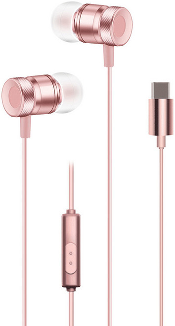 엑토 뉴트위스트 C타입 이어폰 ERP-109 핑크