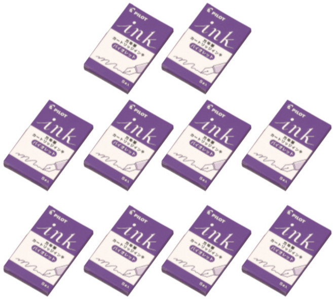 파이롯트 잉크 카트리지 IRF-5S, 바이올렛, 50개