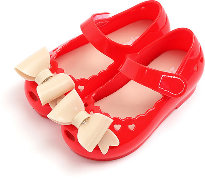 오즈키즈 여아용 리본봉봉 젤리슈즈